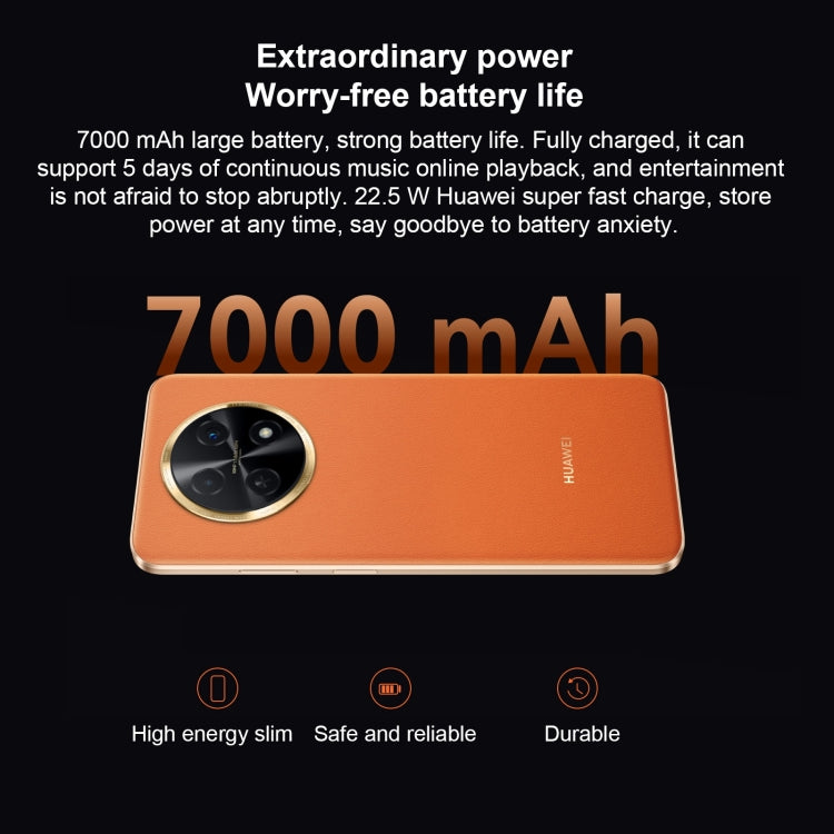 Dual Back Cameras, Side Fingerprint Identification, 7000mAh Battery, 6.95 inch HarmonyOS 3.0 Qualcomm Snapdragon 680 Octa Core 2.4GHz, Network: 4G, OTG, NFC, Not Support Google Play, 512GB Black, 512GB Orange Dual Back Cameras, Side Fingerprint Identification, 7000mAh Battery, 6.95 inch HarmonyOS 3.0 Qualcomm Snapdragon 680 Octa Core 2.4GHz, Network: 4G, OTG, NFC, Not Support Google Play, 512GB Black, 512GB Orange